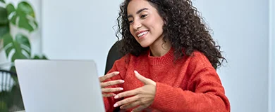 A psychology student practices using PAR's assessment tools