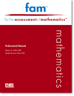 Photo of Feifer Assessment of Mathematics ™