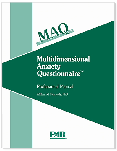 Photo of Multidimensional Anxiety Questionnaire ™