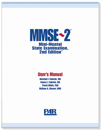 Photo of Mini-Mental State Examination, 2nd Edition™ | MMSE-2 | PAR