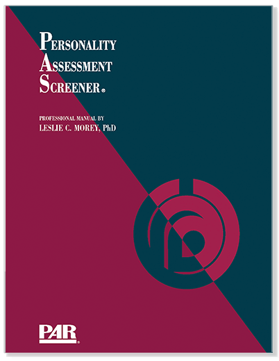 Photo of Personality Assessment Screener ® | Triage with the PAS | PAR