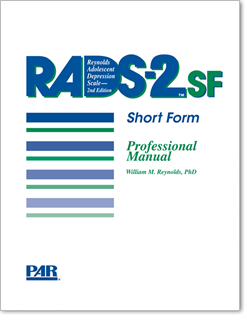 Photo of Reynolds Adolescent Depression Scale, 2nd Edition: Short Form