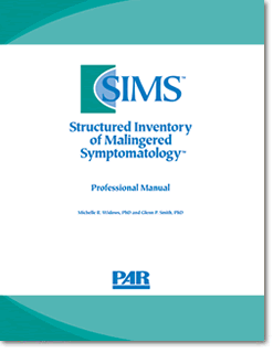 Photo of Structured Inventory of Malingered Symptomatology ™ | SIMS | PAR