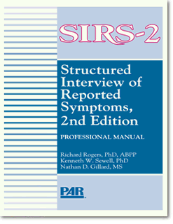 Photo of Structured Interview of Reported Symptoms, 2nd Edition