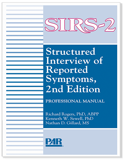 Photo of Structured Interview of Reported Symptoms, 2nd Edition