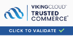 Viking cloud trusted commerce logo with validator link